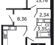 2-комнатная квартира площадью 60.7 кв.м, Северное шоссе, д.4 | цена 3 405 270 руб. | www.metrprice.ru