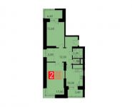 2-комнатная квартира площадью 63.5 кв.м, Михневская ул, 8 | цена 8 420 100 руб. | www.metrprice.ru
