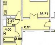 2-комнатная квартира площадью 66 кв.м, Московский проезд, 11 | цена 4 750 000 руб. | www.metrprice.ru