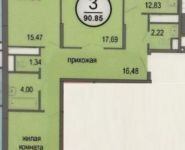 3-комнатная квартира площадью 91 кв.м, Старое Дмитровское ш., 15К1 | цена 6 850 000 руб. | www.metrprice.ru