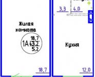 1-комнатная квартира площадью 49 кв.м, Тверецкий проезд, д.16, к.1 | цена 2 850 000 руб. | www.metrprice.ru