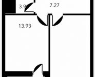 1-комнатная квартира площадью 43.89 кв.м, Новоалексеевская, 16с7 | цена 9 901 410 руб. | www.metrprice.ru