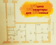 4-комнатная квартира площадью 62 кв.м, улица Космонавтов, 19 | цена 3 600 000 руб. | www.metrprice.ru