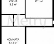 2-комнатная квартира площадью 51 кв.м, Клязьминская ул., 21-1 | цена 6 300 000 руб. | www.metrprice.ru