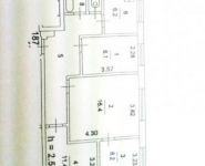 4-комнатная квартира площадью 64 кв.м, Чертановская улица, 3к2 | цена 9 500 000 руб. | www.metrprice.ru