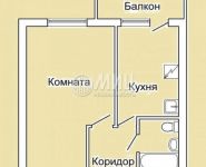 1-комнатная квартира площадью 40 кв.м, Каховка ул., 35К1 | цена 7 000 000 руб. | www.metrprice.ru