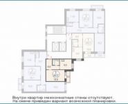 1-комнатная квартира площадью 43.5 кв.м, 1-й мкр | цена 2 127 000 руб. | www.metrprice.ru