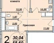 2-комнатная квартира площадью 60 кв.м, Кольцевая ул., 3 | цена 4 300 000 руб. | www.metrprice.ru