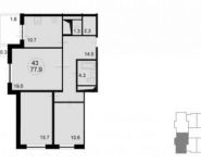 3-комнатная квартира площадью 79.8 кв.м, Радио ул. | цена 7 852 320 руб. | www.metrprice.ru