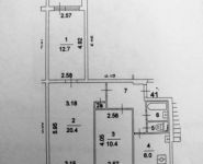 3-комнатная квартира площадью 59 кв.м, Живописная улица, вл21 | цена 7 950 000 руб. | www.metrprice.ru