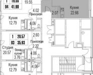 2-комнатная квартира площадью 51.3 кв.м,  | цена 5 489 100 руб. | www.metrprice.ru
