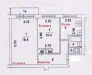 2-комнатная квартира площадью 45 кв.м, Гражданская 3-я ул., 6 | цена 7 450 000 руб. | www.metrprice.ru