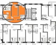 2-комнатная квартира площадью 49.2 кв.м, улица Екатерины Будановой, 6 | цена 4 105 740 руб. | www.metrprice.ru