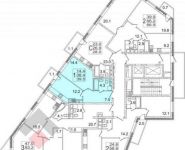 1-комнатная квартира площадью 39.5 кв.м, улица Дмитрия Ульянова, 6к1 | цена 6 230 000 руб. | www.metrprice.ru