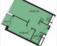 2-комнатная квартира площадью 45 кв.м, Ходынский бул., 2С1 | цена 8 190 160 руб. | www.metrprice.ru