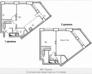 2-комнатная квартира площадью 62.7 кв.м, 1-й Грайвороновский пр, 1 стр 1 | цена 9 530 400 руб. | www.metrprice.ru