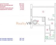 2-комнатная квартира площадью 57 кв.м, Беговая ул., 1АС2 | цена 14 500 000 руб. | www.metrprice.ru