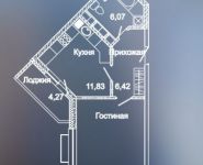 1-комнатная квартира площадью 48 кв.м, Митинская ул., 22С1 | цена 9 387 600 руб. | www.metrprice.ru