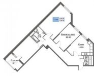 3-комнатная квартира площадью 109.8 кв.м,  | цена 6 450 000 руб. | www.metrprice.ru