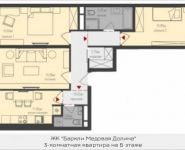 3-комнатная квартира площадью 78 кв.м, Талдомская улица, 17к1 | цена 6 818 582 руб. | www.metrprice.ru