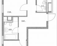2-комнатная квартира площадью 62.5 кв.м, Лазоревый пр., 3 | цена 13 330 437 руб. | www.metrprice.ru
