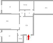 3-комнатная квартира площадью 134 кв.м, Первомайская улица, 37к2 | цена 33 812 000 руб. | www.metrprice.ru