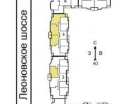 1-комнатная квартира площадью 48 кв.м, Леоновское ш., 2 | цена 3 417 400 руб. | www.metrprice.ru