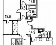 3-комнатная квартира площадью 121 кв.м, Мосфильмовская ул., 88К4 | цена 33 000 000 руб. | www.metrprice.ru