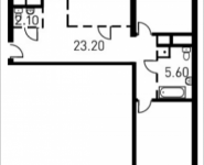 5-комнатная квартира площадью 157.5 кв.м, 1-й Нагатинский пр-д, корп.206 | цена 30 652 167 руб. | www.metrprice.ru