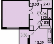 1-комнатная квартира площадью 81.8 кв.м, пр. Измайловский, 10, корп.3 | цена 26 136 148 руб. | www.metrprice.ru