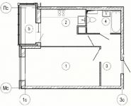 1-комнатная квартира площадью 39.2 кв.м, Космонавтов б-р, 7 | цена 3 739 203 руб. | www.metrprice.ru