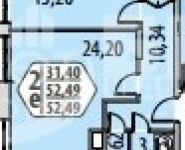 2-комнатная квартира площадью 52 кв.м, Викторенко ул., 11С1 | цена 9 900 000 руб. | www.metrprice.ru