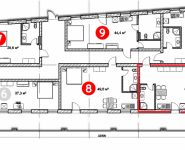 3-комнатная квартира площадью 61 кв.м в ЖК "Нагорный", Нагорная ул., 5К4 | цена 11 320 000 руб. | www.metrprice.ru