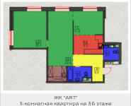 3-комнатная квартира площадью 85.1 кв.м, Авангардная, корп.5 | цена 8 254 700 руб. | www.metrprice.ru