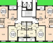 1-комнатная квартира площадью 38.9 кв.м, улица Дмитрия Ульянова, 6к1 | цена 4 050 000 руб. | www.metrprice.ru