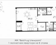 1-комнатная квартира площадью 158 кв.м, Садовническая набережная, вл3-7, корп.1 | цена 84 360 150 руб. | www.metrprice.ru