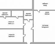 4-комнатная квартира площадью 160 кв.м, улица Остоженка, 7с1 | цена 195 000 000 руб. | www.metrprice.ru