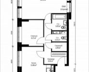 2-комнатная квартира площадью 67 кв.м, Донецкая ул., 30С2 | цена 8 698 920 руб. | www.metrprice.ru