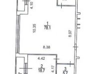 3-комнатная квартира площадью 110 кв.м, Шмитовский пр., 16К2 | цена 35 000 000 руб. | www.metrprice.ru