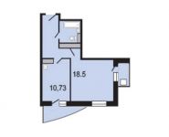 1-комнатная квартира площадью 42.6 кв.м в ЖК "В Щелково", Заречная ул., 8 | цена 3 301 500 руб. | www.metrprice.ru