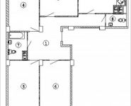 4-комнатная квартира площадью 121.6 кв.м, бульвар Космонавтов, 1 | цена 9 105 409 руб. | www.metrprice.ru