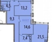 4-комнатная квартира площадью 119 кв.м, Широкая улица, 31 | цена 15 730 000 руб. | www.metrprice.ru