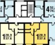 2-комнатная квартира площадью 53 кв.м, Красностуденческий пр., 2 | цена 10 280 000 руб. | www.metrprice.ru