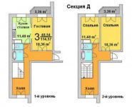 3-комнатная квартира площадью 114.6 кв.м, улица Тургенева, 15/24 | цена 5 400 000 руб. | www.metrprice.ru