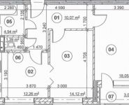 2-комнатная квартира площадью 58 кв.м, Шестая улица, 15 | цена 9 598 278 руб. | www.metrprice.ru