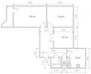 3-комнатная квартира площадью 75 кв.м, Открытое ш., 26К10 | цена 10 600 000 руб. | www.metrprice.ru