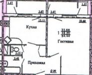 1-комнатная квартира площадью 55 кв.м, Молодёжная улица, 14к3 | цена 5 750 000 руб. | www.metrprice.ru