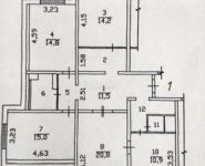 4-комнатная квартира площадью 105.1 кв.м, Горшина ул., 3К1 | цена 10 850 000 руб. | www.metrprice.ru