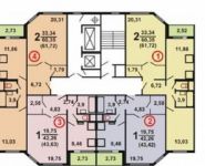 2-комнатная квартира площадью 62 кв.м, Ракетостроителей пр-т, 5, | цена 5 140 000 руб. | www.metrprice.ru