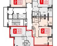 2-комнатная квартира площадью 67.9 кв.м, Богородский мкр, 14 | цена 4 074 600 руб. | www.metrprice.ru